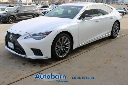 Eminent White Pearl 2021 Lexus LS 500h Base