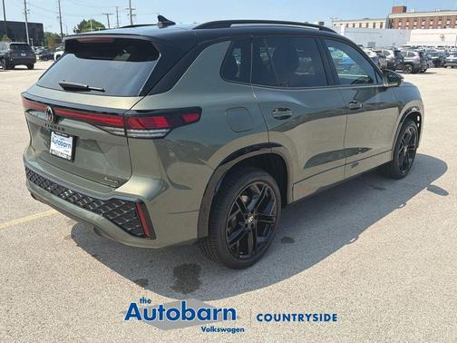 Avocado Green 2026 Volkswagen Tiguan 2.0T SE R-Line Black