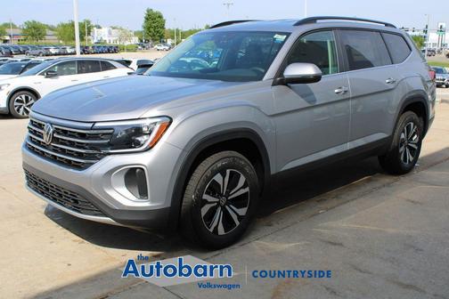 Silver 2026 Volkswagen Atlas 2.0T SE