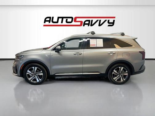 Steel Gray 2022 Kia Sorento Plug-In Hybrid SX Prestige