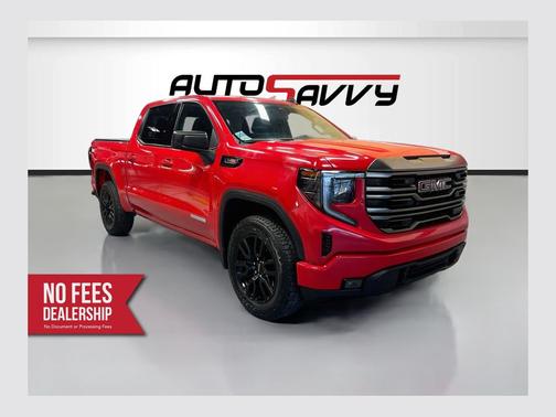 Cardinal Red 2025 GMC Sierra 1500 Elevation