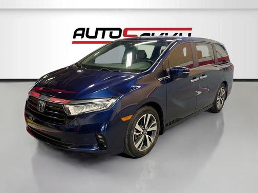Obsidian Blue Pearl 2022 Honda Odyssey Touring