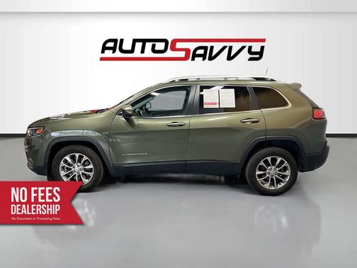 Olive Green Pearlcoat 2019 Jeep Cherokee Latitude Plus