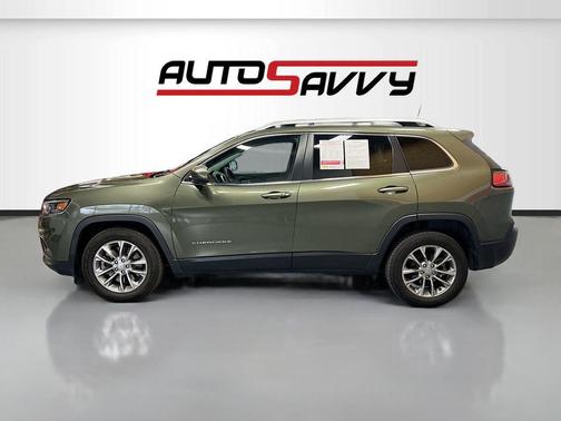 Olive Green Pearlcoat 2019 Jeep Cherokee Latitude Plus