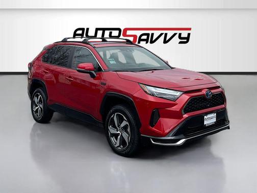 Supersonic Red 2024 Toyota RAV4 Prime SE