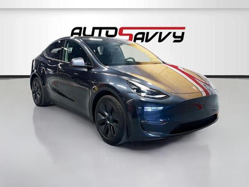 Stealth Grey 2024 Tesla Model Y Long Range Dual Motor All-Wheel Drive