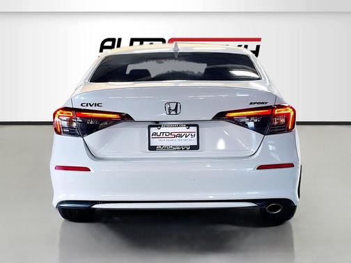 White 2026 Honda Civic Sport