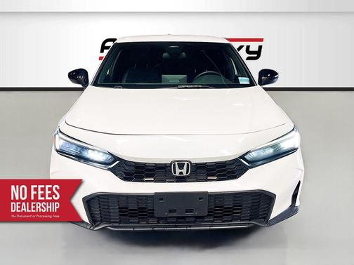 White 2026 Honda Civic Sport