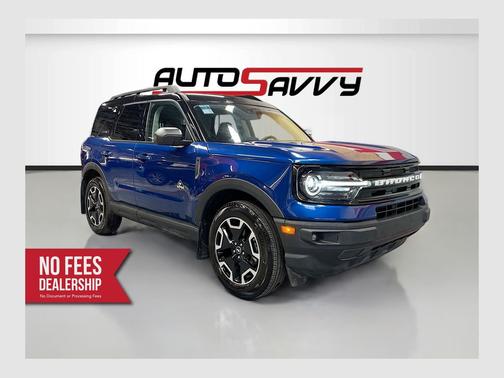 Blue Metallic 2024 Ford Bronco Sport Outer Banks