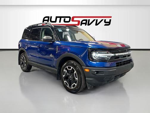 Blue Metallic 2024 Ford Bronco Sport Outer Banks