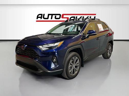 Black Metallic 2025 Toyota RAV4 Hybrid XLE Premium