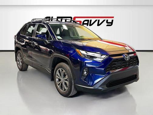 Black Metallic 2025 Toyota RAV4 Hybrid XLE Premium