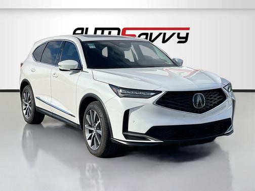 Platinum White Pearl 2025 Acura MDX Technology Package