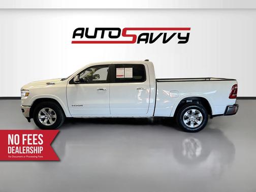 Bright White Clearcoat 2021 RAM 1500 Laramie
