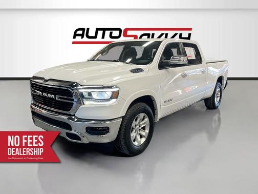 Bright White Clearcoat 2021 RAM 1500 Laramie