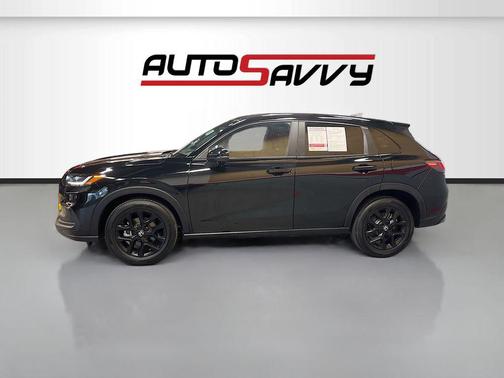 Crystal Black Pearl 2024 Honda HR-V Sport