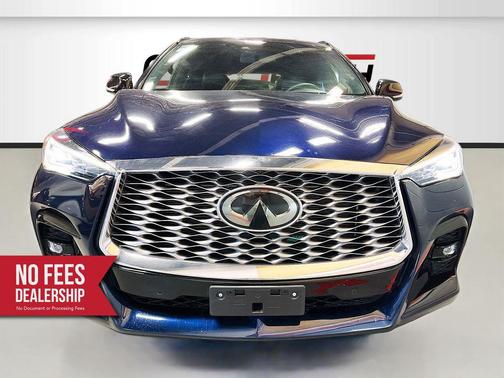 Hermosa Blue 2022 INFINITI QX55 ESSENTIAL