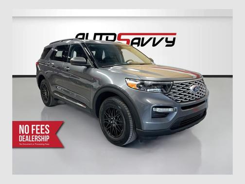 Gray Metallic 2024 Ford Explorer XLT