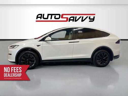White 2022 Tesla Model X Plaid