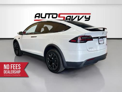 White 2022 Tesla Model X Plaid