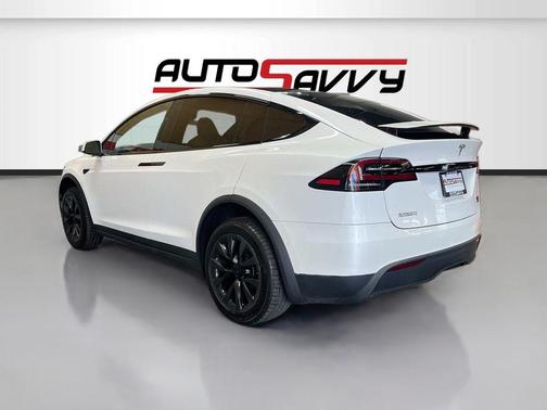 White 2022 Tesla Model X Plaid