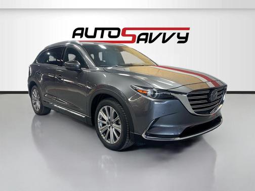 Machine Gray Metallic 2023 Mazda CX-9 Signature