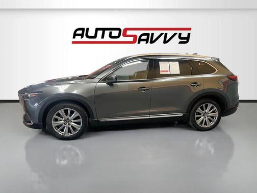 Machine Gray Metallic 2023 Mazda CX-9 Signature