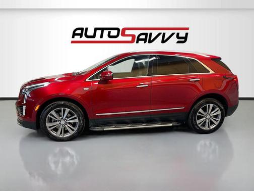 Radiant Red Tintcoat 2024 Cadillac XT5 Premium Luxury