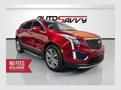 Radiant Red Tintcoat 2024 Cadillac XT5 Premium Luxury