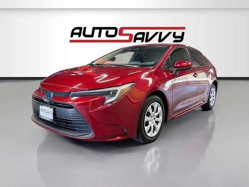 Ruby Flare Pearl 2024 Toyota Corolla Hybrid LE
