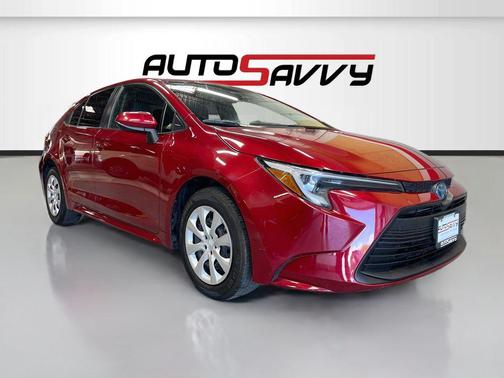 Ruby Flare Pearl 2024 Toyota Corolla Hybrid LE