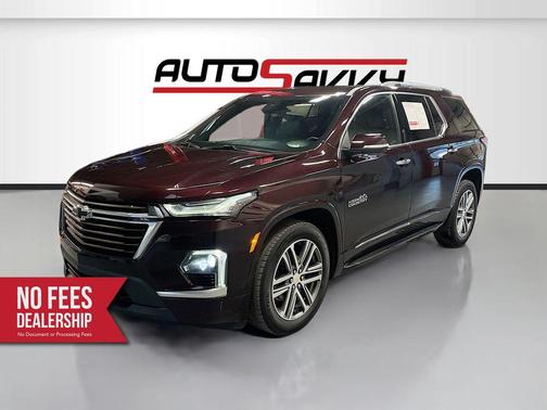 Black Cherry Metallic 2022 Chevrolet Traverse High Country