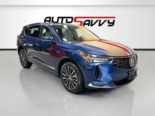 Blue Metallic 2025 Acura RDX Advance Package