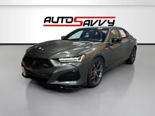 Gray 2023 Acura TLX Type S