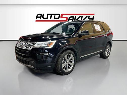 Shadow Black 2018 Ford Explorer Limited