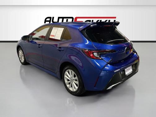 Dark Blue 2025 Toyota Corolla Hatchback XSE