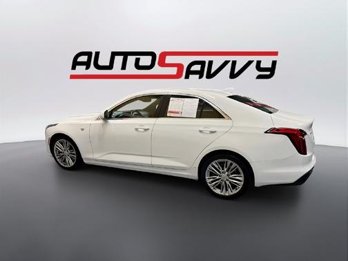 Summit White 2021 Cadillac CT4 Premium Luxury