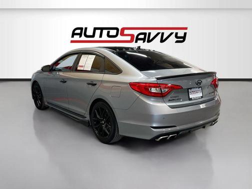 Shale Gray Metallic 2015 Hyundai SONATA Limited 2.0T