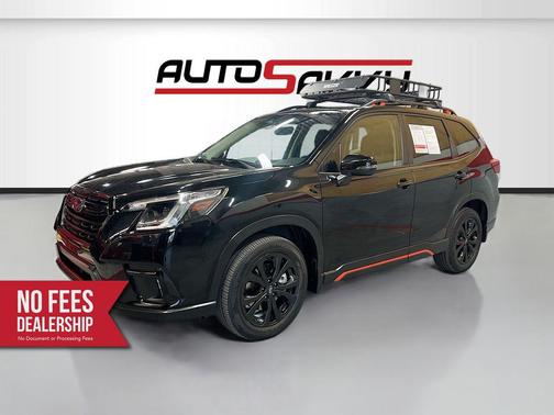 Crystal Black Silica 2024 Subaru Forester Sport
