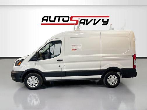 Oxford White 2023 Ford E-Transit T-350 Medium Roof