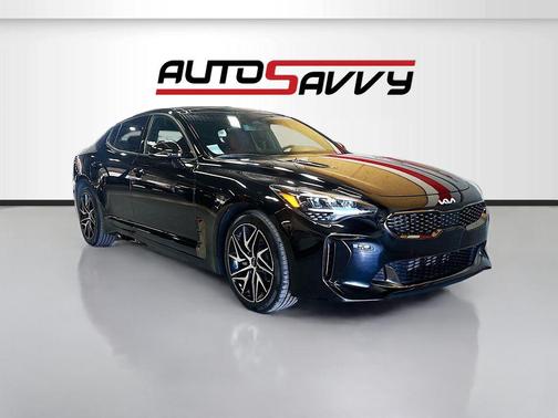 Aurora Black 2022 Kia Stinger GT-Line