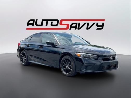 Black 2024 Honda Civic Sport