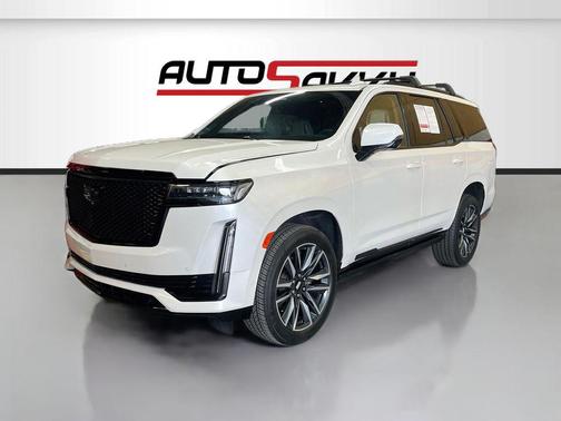Crystal White Tricoat 2021 Cadillac Escalade Sport Platinum