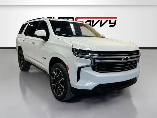 Summit White 2023 Chevrolet Tahoe 4WD RST