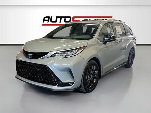 Light Blue 2025 Toyota Sienna XSE