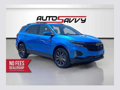 Riptide Blue Metallic 2024 Chevrolet Equinox RS