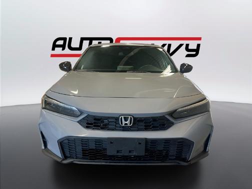 Gray 2025 Honda Civic Hybrid Sport