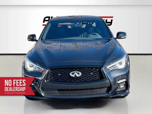 Black Opal Metallic 2024 INFINITI Q50 Red Sport 400