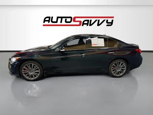 Black Opal Metallic 2024 INFINITI Q50 3.0t RED SPORT 400