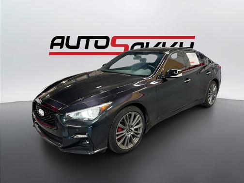 Black Opal Metallic 2024 INFINITI Q50 3.0t RED SPORT 400